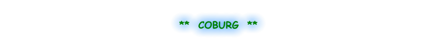 **  COBURG  **