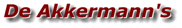 De Akkermann's De Akkermann's