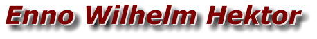 Enno Wilhelm Hektor Enno Wilhelm Hektor