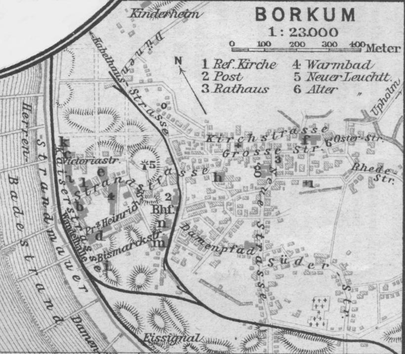 baedeker_Borkum_1911_Ausschn_1